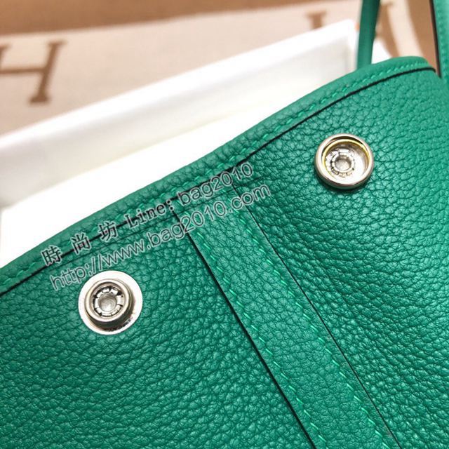 HERMES女包 花園包m Garden party 愛馬仕原版togo皮手提包  Ama1679